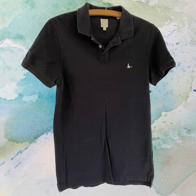 Jack Wills Men's Polo shirt - Black - XS on Productcaster.