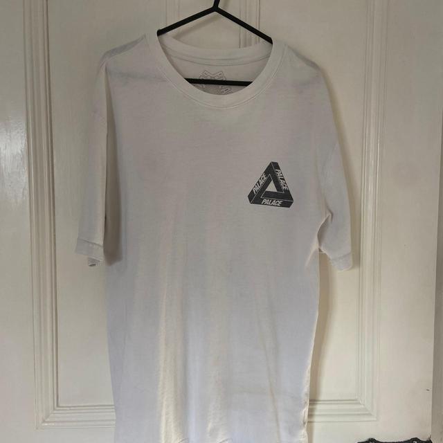 Palace Men's T-shirt - White - S on Productcaster.