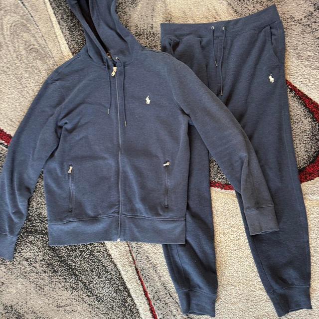 Polo Ralph Lauren Men's Hoodie - Navy - M on Productcaster.