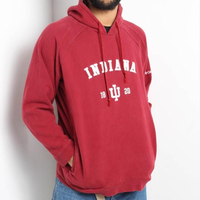 Columbia Sportswear Men's Hoodie - Red - L on Productcaster.