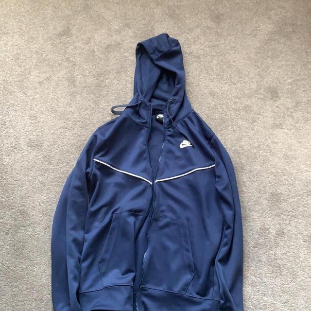 Nike Men's Hoodie - Navy - S on Productcaster.