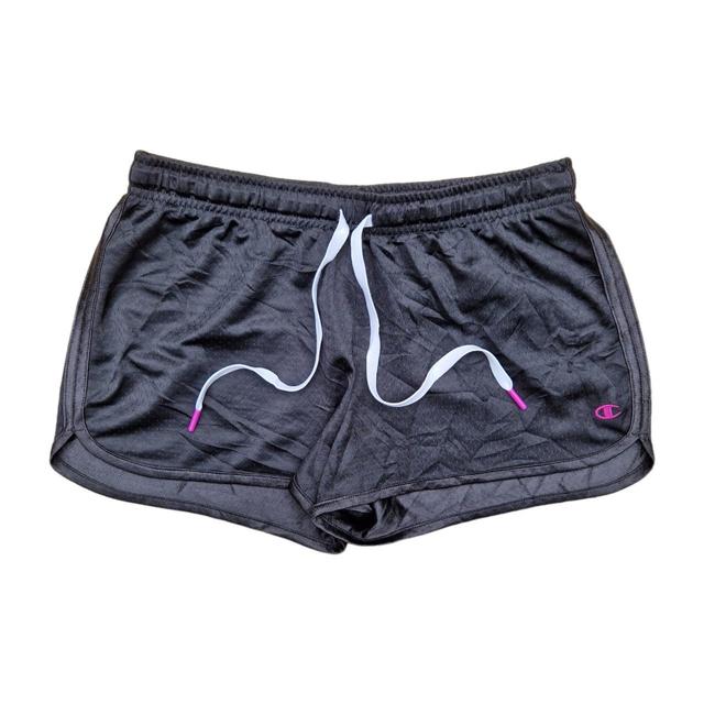 Champion Women's Shorts - Black/Pink - S on Productcaster.