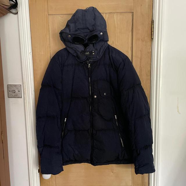 CP Company Men's Puffer - Navy/Blue - XXL on Productcaster.