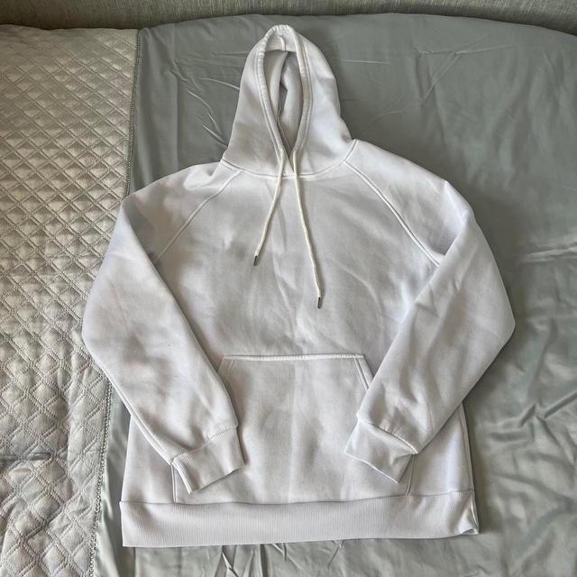 SHEIN Women's Hoodie - White - M on Productcaster.