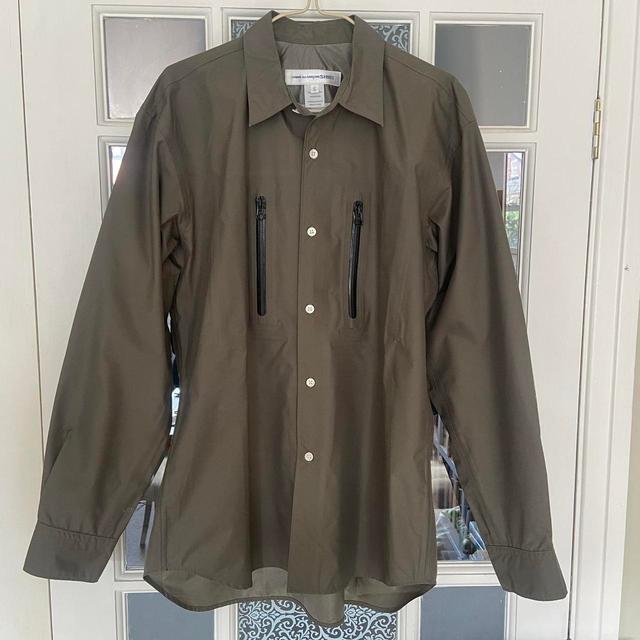 Comme des Garçons Men's Shirt - Khaki - S on Productcaster.