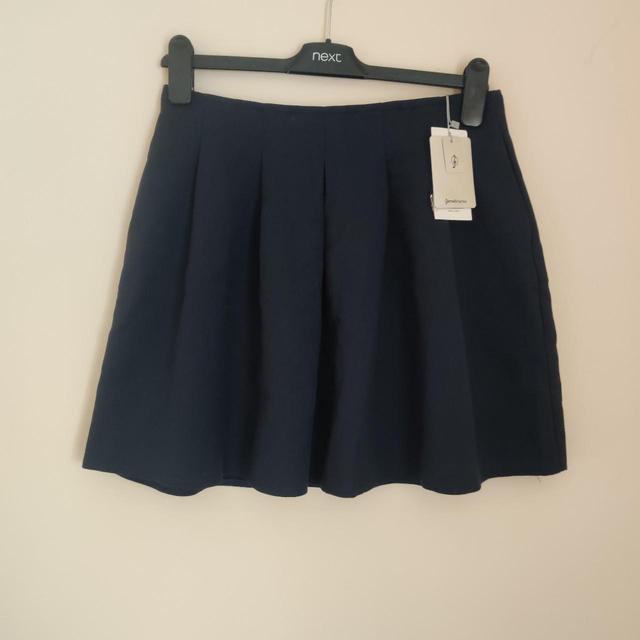 Stradivarius Women's Mini Skirt - Navy - UK 10 on Productcaster.