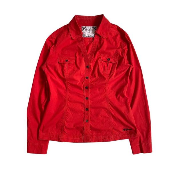 Vintage Women's Shirt - Red - S on Productcaster.