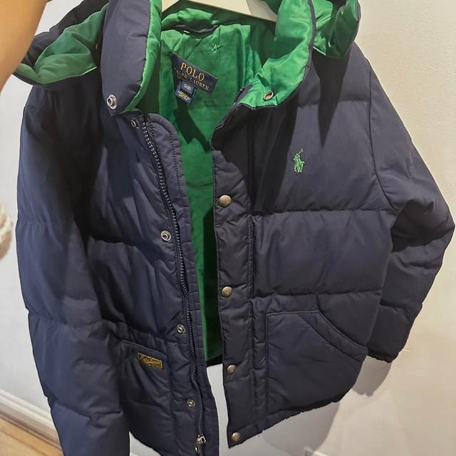 Ralph Lauren Kids' Puffer - Navy/Green on Productcaster.