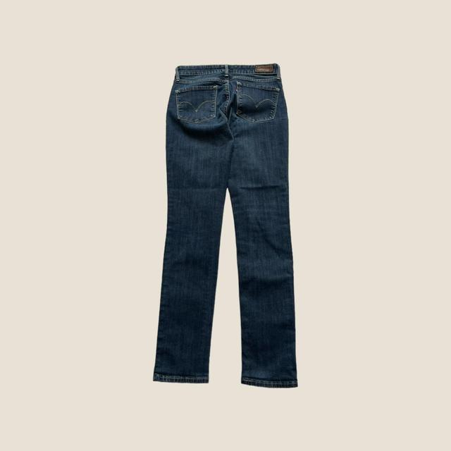 Levi's Women's Skinny Embroidered Jeans - Navy/Blue - 27" on Productcaster.