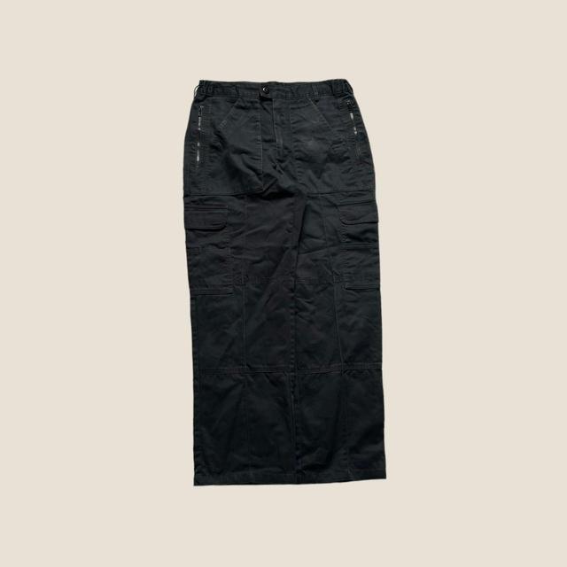 Vintage Men's Straight leg Cargo Jeans - Black - 30" on Productcaster.