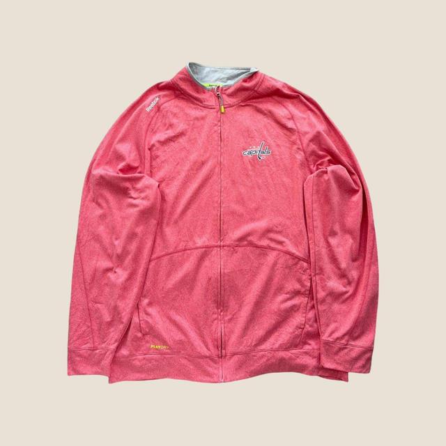 Reebok Men's Bomber Jacket - Pink - XXL on Productcaster.