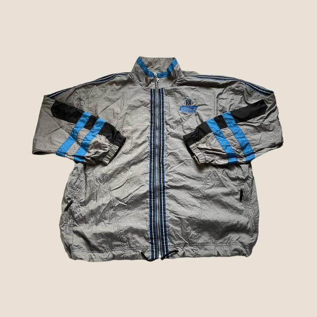 Vintage Men's Lightweight Jacket - Grey - XL on Productcaster.