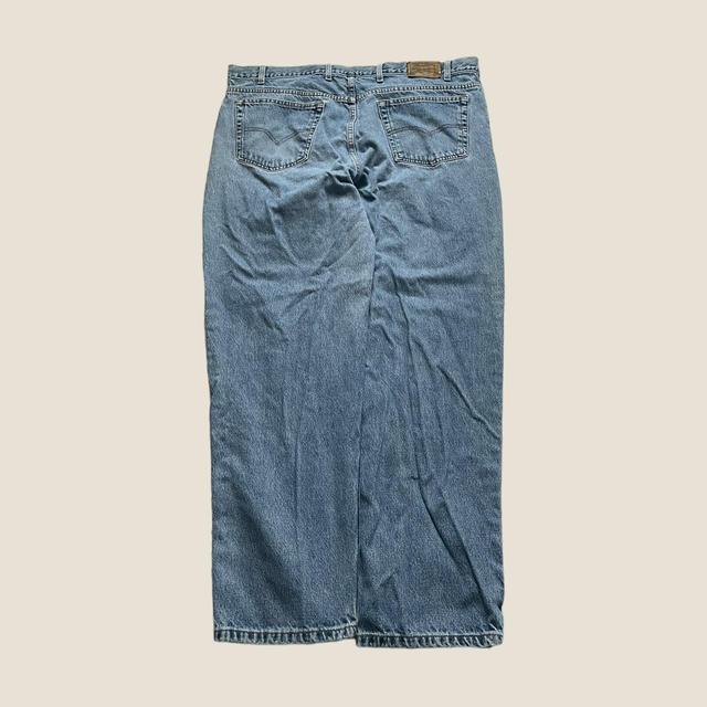 Levi's Men's Straight leg Embroidered Jeans - Blue - 44" on Productcaster.