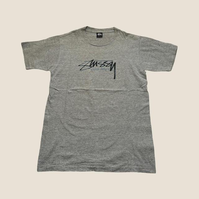 Stüssy Men's T-shirt - Grey - M on Productcaster.