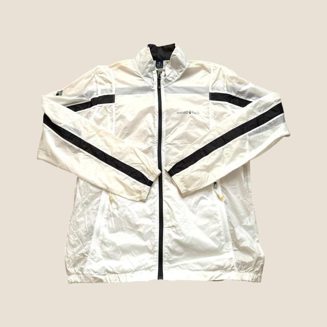 Montbell Men's Lightweight Jacket - White - L on Productcaster.