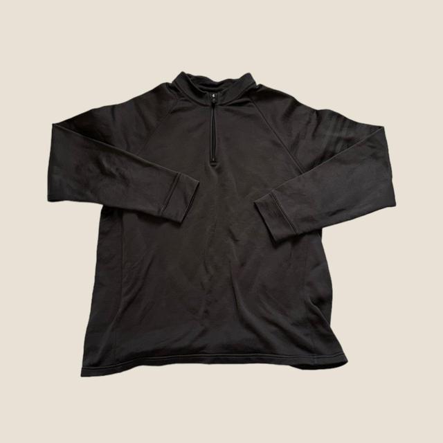 Adidas Men's Sweatshirt - Black - L on Productcaster.