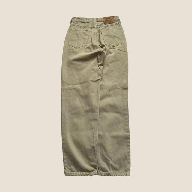 Levi's Men's Slim Distressed Jeans - Tan - 26" on Productcaster.