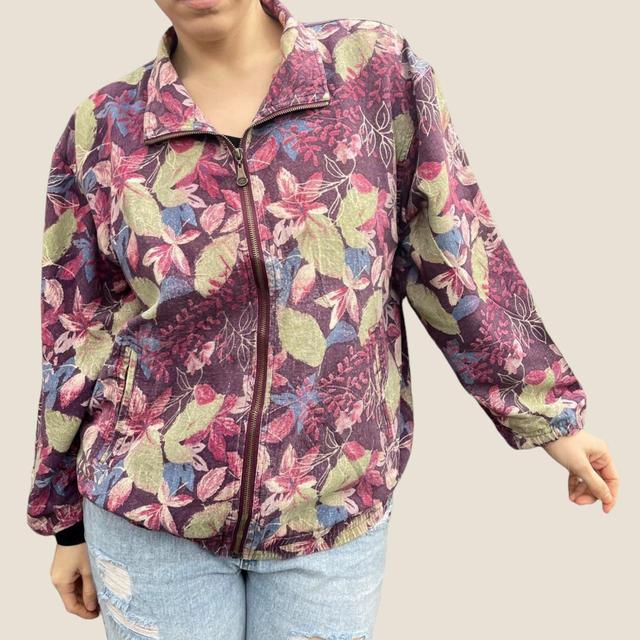 Vintage Women's Lightweight Jacket - Multi - L on Productcaster.