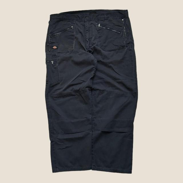 Dickies Men's Straight leg Cargo Trousers - Navy - 42" on Productcaster.