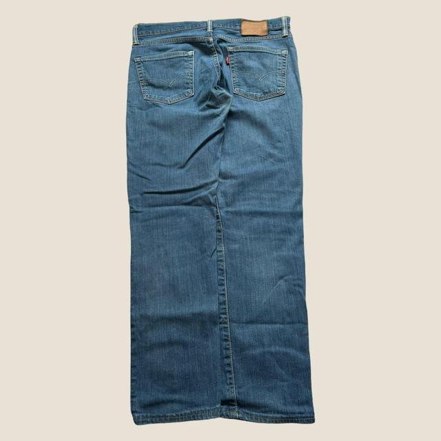 Levi's Men's Slim Embroidered Jeans - Navy/Blue - 33" on Productcaster.