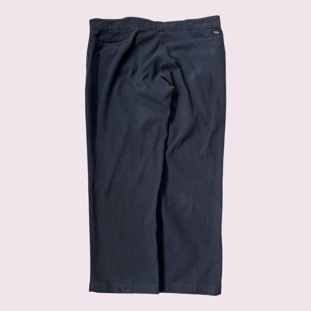 Dickies Men's Straight leg Cargo Trousers - Navy - 42" on Productcaster.