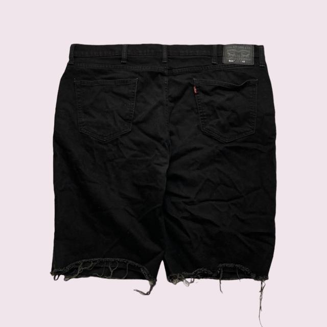 Levi's Men's Shorts - Black - 42" on Productcaster.