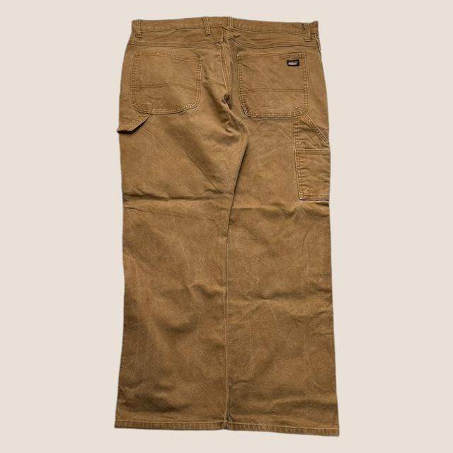 Dickies Men's Straight leg Cargo Jeans - Tan/Brown - 38" on Productcaster.