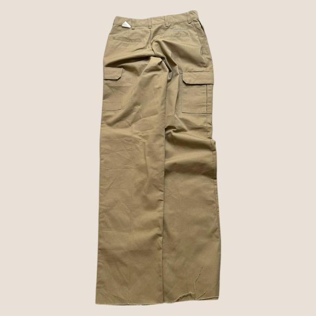 Red Kap Men's Straight leg Cargo Trousers - Tan - 32" on Productcaster.