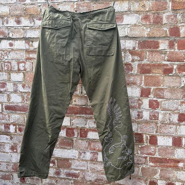 Maharishi Women's Cargo Trousers - Green/Khaki - L on Productcaster.