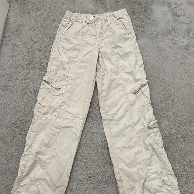 Urban Outfitters Women's Cargo Trousers - Cream - S on Productcaster.