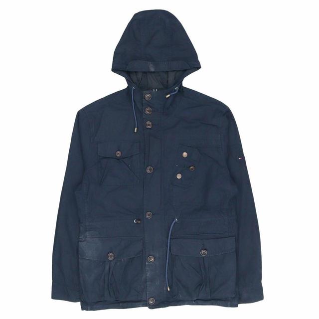 Tommy Hilfiger Men's Windbreaker Jacket - Navy/Blue - XL on Productcaster.