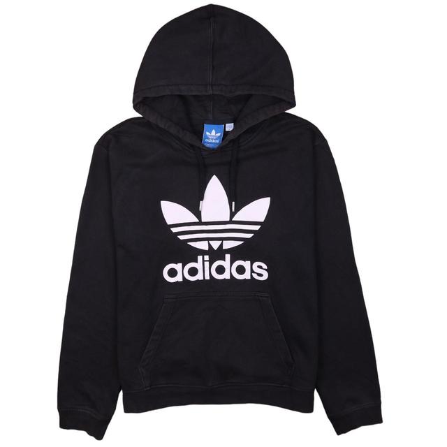 Adidas Men's Hoodie - Black - L on Productcaster.