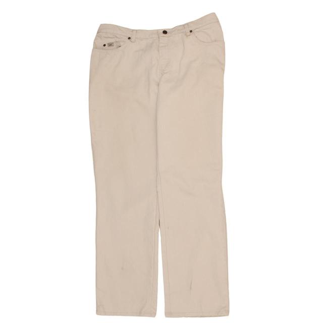 Lee Men's Trousers - Cream - M on Productcaster.