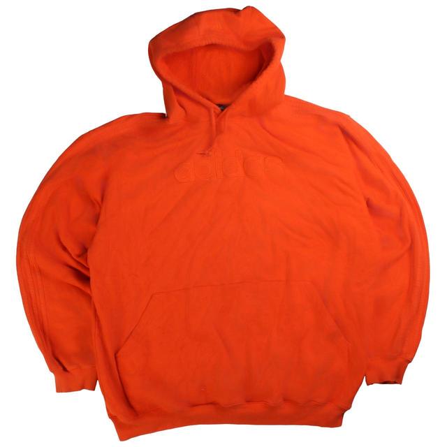 Adidas Men's Hoodie - Orange - XXL on Productcaster.