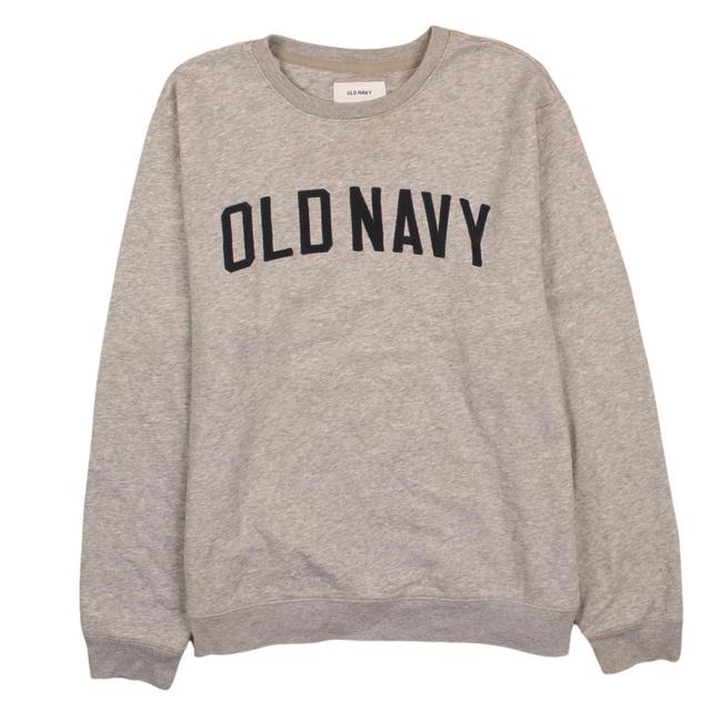 Old Navy Men's Sweatshirt - Grey - L on Productcaster.