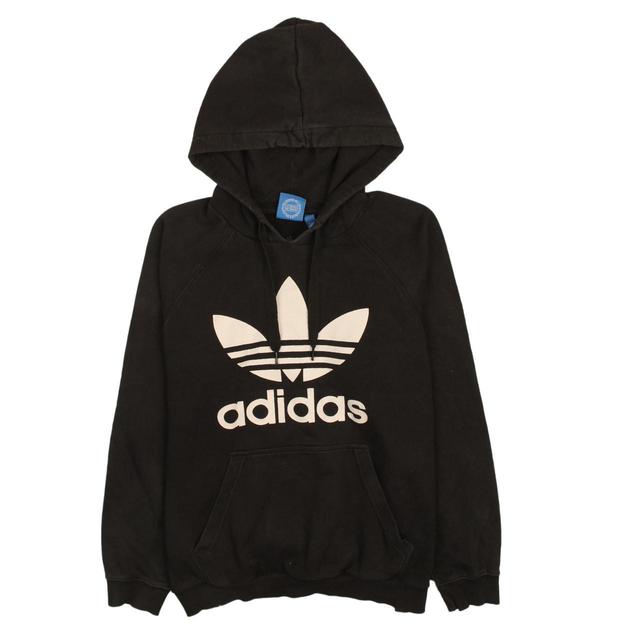 Adidas Men's Hoodie - Black - L on Productcaster.