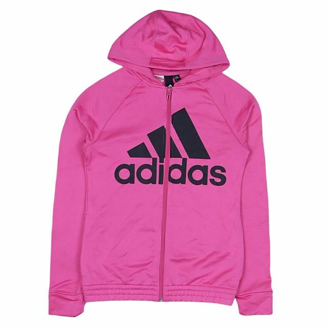 Adidas Women's Jumper - Pink - L on Productcaster.