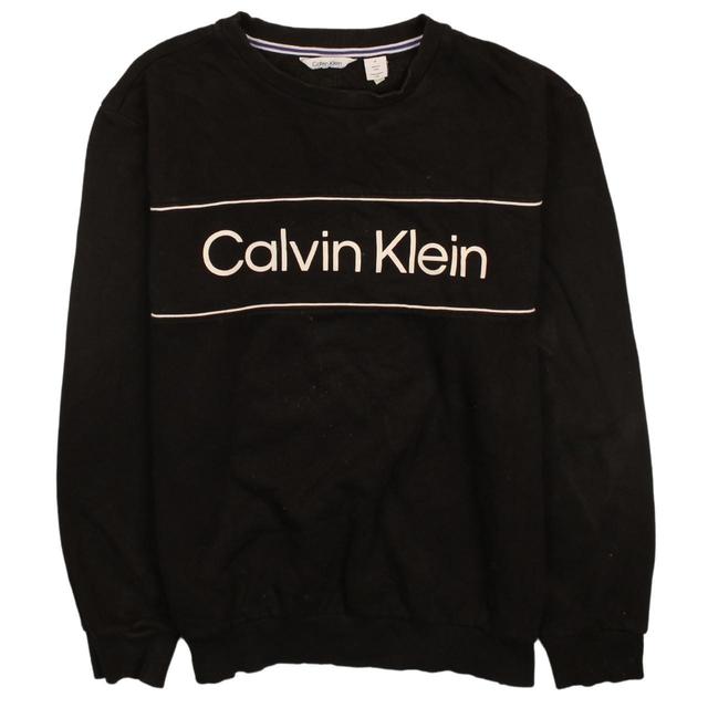 Calvin Klein Men's Sweatshirt - Black - M on Productcaster.