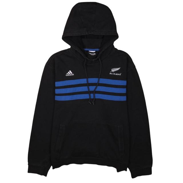 Adidas Men's Hoodie - Black - L on Productcaster.