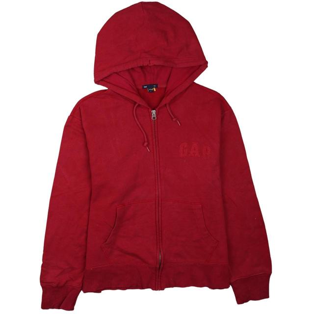 Gap Men's Hoodie - Red - M on Productcaster.