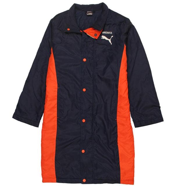 Puma Women's Windbreaker Jacket - Navy/Blue - M on Productcaster.