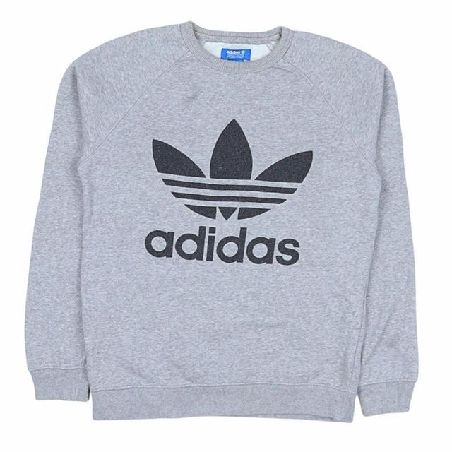 Adidas Men's Sweatshirt - Grey - XS on Productcaster.