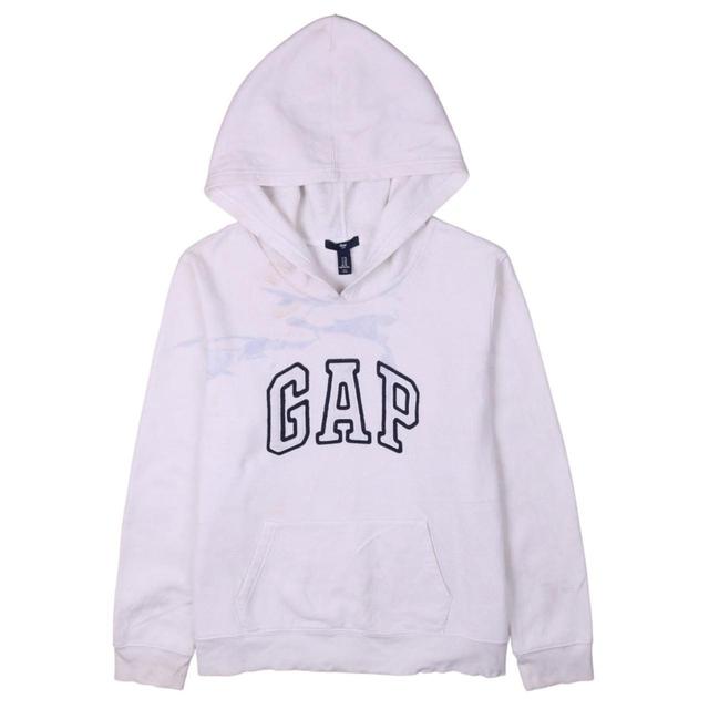 Gap Men's Hoodie - White - XL on Productcaster.