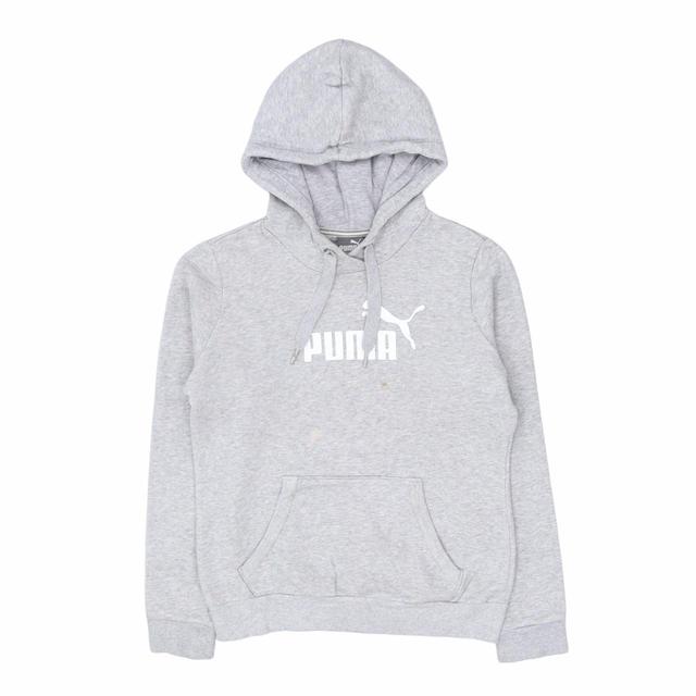 Puma Men's Hoodie - Grey - XS on Productcaster.