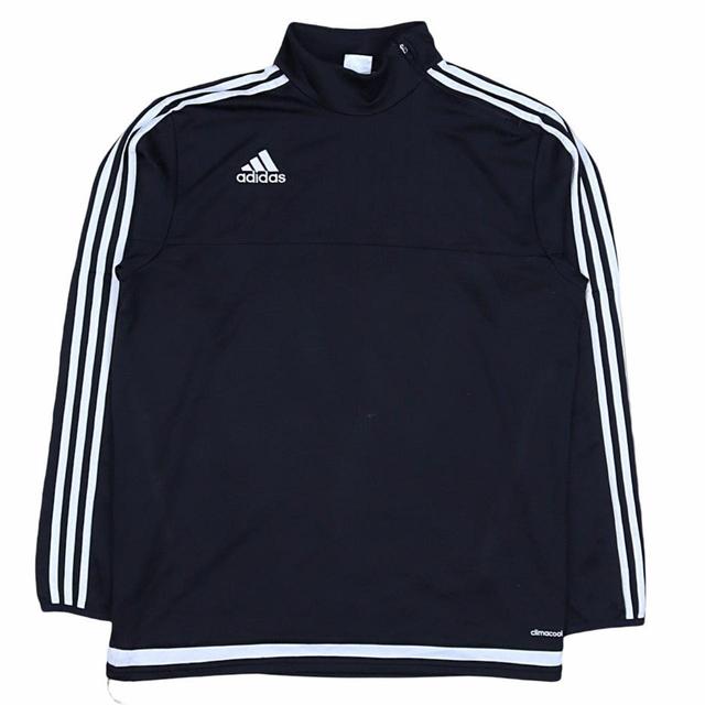 Adidas Women's Sweatshirt - Black - L on Productcaster.