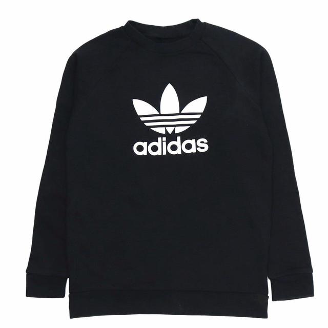 Adidas Men's Sweatshirt - Black - M on Productcaster.