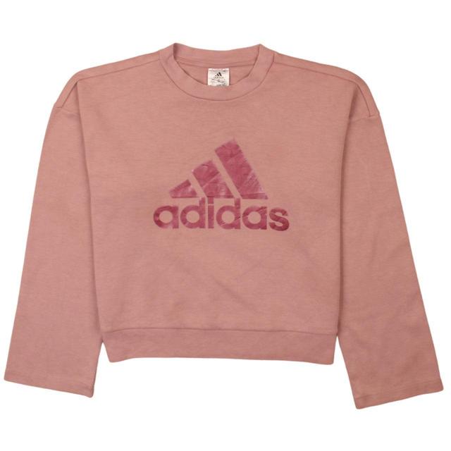 Adidas Women's Sweatshirt - Pink - XS on Productcaster.