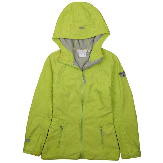 Vintage Men's Windbreaker Jacket - Green - XS on Productcaster.