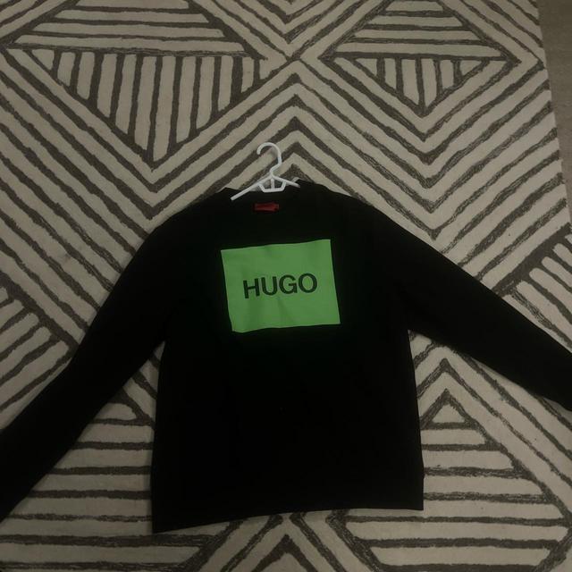 Hugo Boss Men's Hoodie - Black - XL on Productcaster.