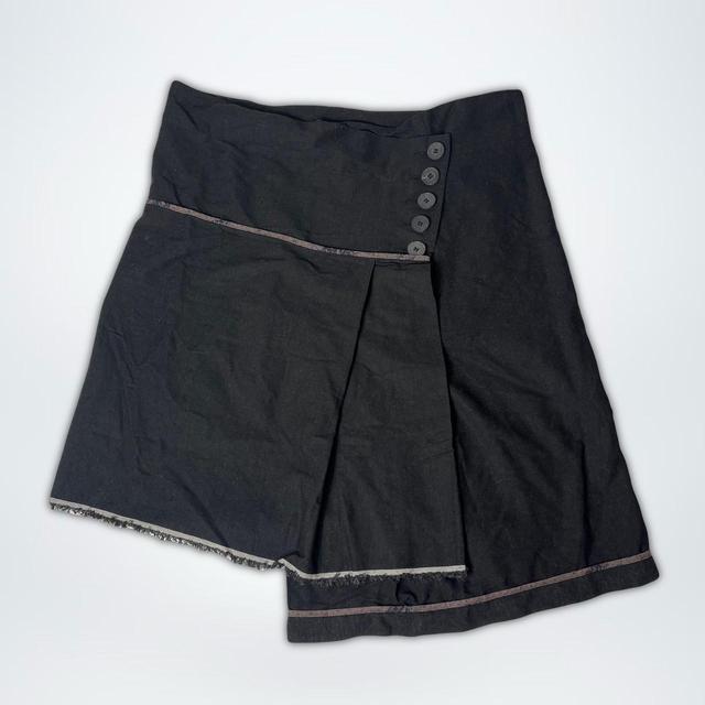 Cop Copine Women's Skirt - Black/Grey - UK 12 on Productcaster.